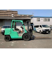 Xe nâng Nhật bãi 4 tấn Mitsubishi FD40NT F19D dịch giá động cơ S6S, sản xuất năm 2014 tại Nhật Bản